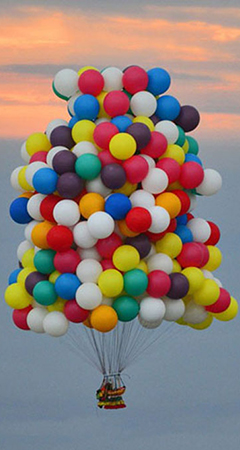 Un ballon de baudruche personalisable à vous.